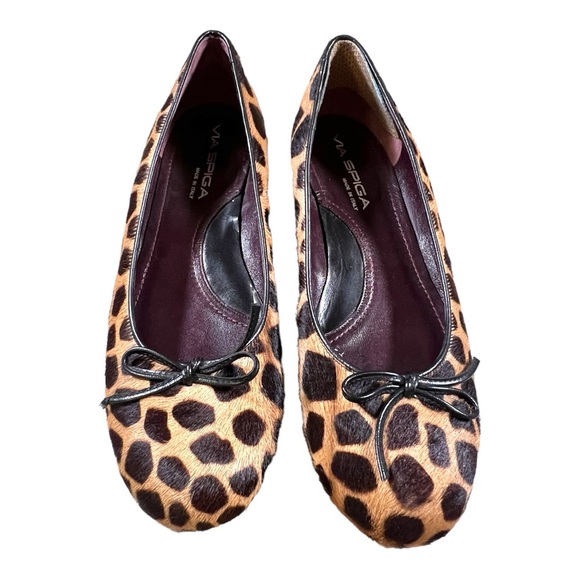 Via Spiga pony hair leather flats size 6M - Picture 10 of 13